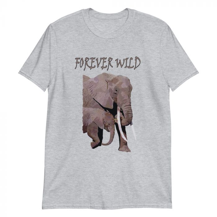 Forever Wild African Elephant Tshirts
