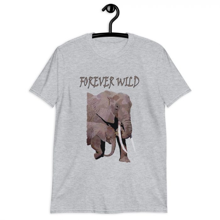 Forever Wild African Elephant Tshirt
