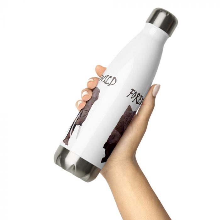 Forever Wild African Elephant Water Bottle