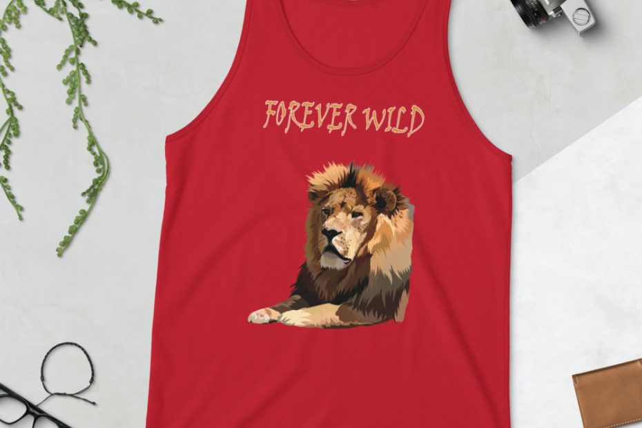 Forever Wild Lion Tank Top