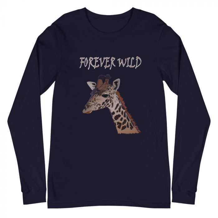 Forever Wild Giraffe Long Sleeve Shirt