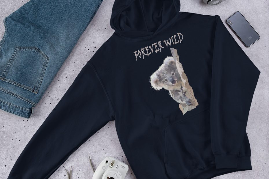 Forever Wild Koala Hoodie