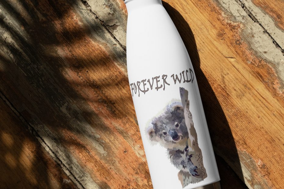 Forever Wild Koala Water Bottle
