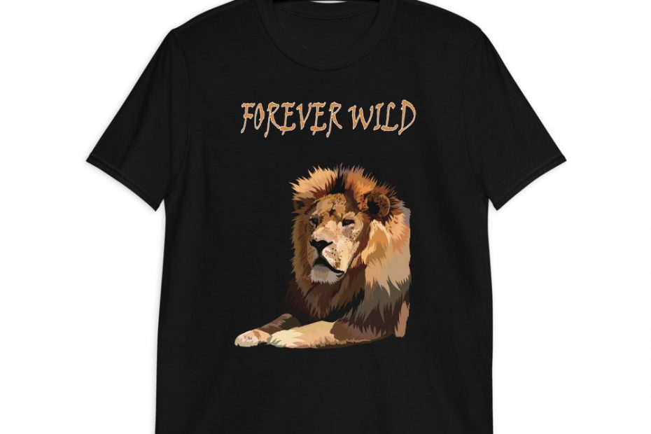 Forever Wild African Lion T-shirt