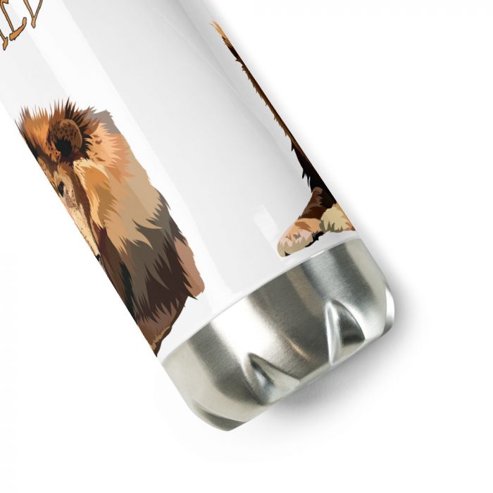 Forever Wild Lion Water Bottle