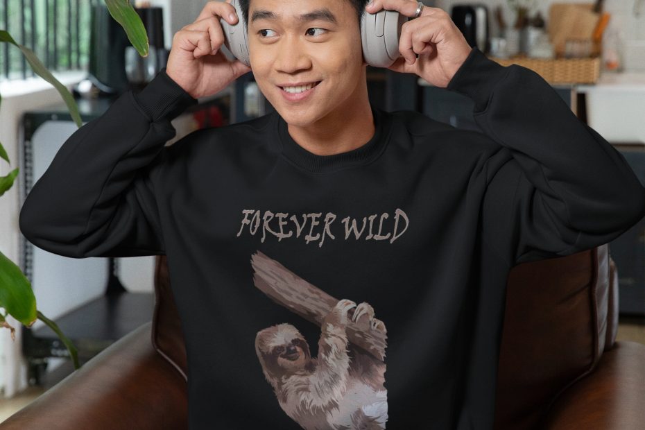 Forever Wild Sloth Sweatshirt