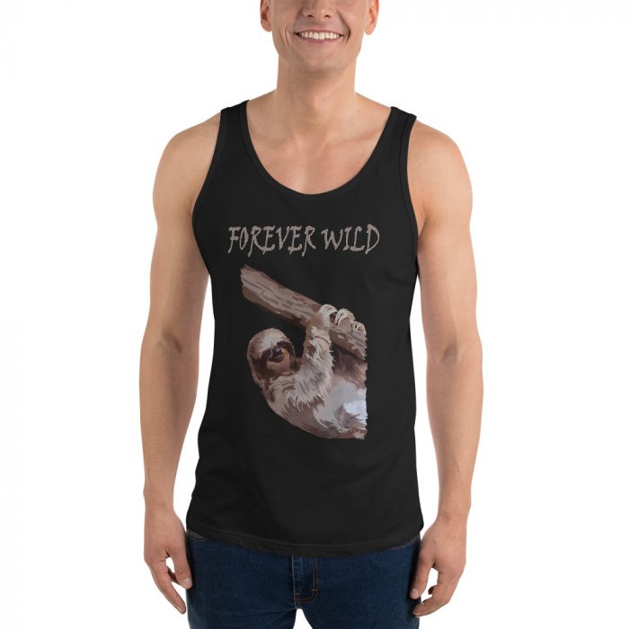 Forever Wild Sloth Tank Top