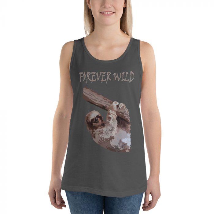 Forever Wild Sloth Tank Top