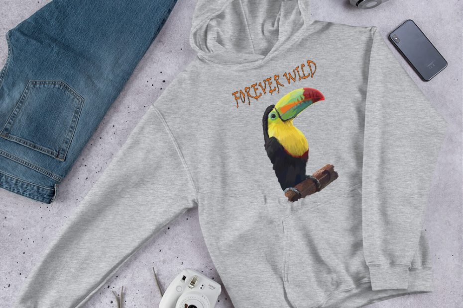 Forever Wild Toucan Hoodie