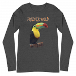 Rainbow billed Toucan Long Sleeve Shirts