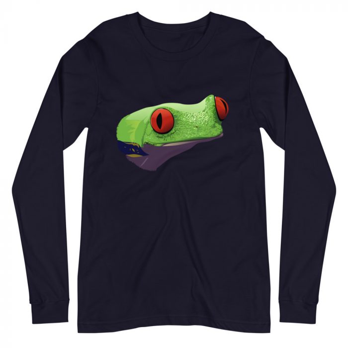 Red Eyed Tree Frog Long Sleeve Shirt