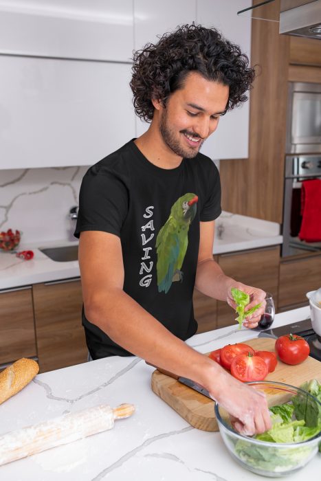 Saving Great Green Macaw T-shirt