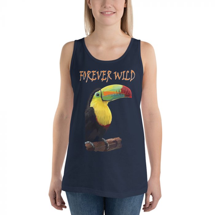Forever Wild Rainbow Billed Toucan Tank Top