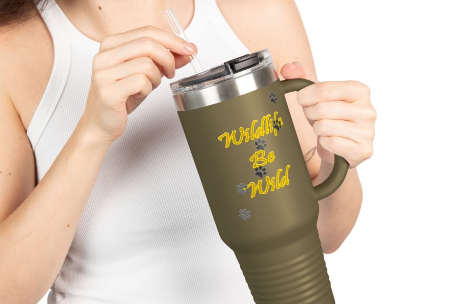 Wildlife Be Wild Travel Mug