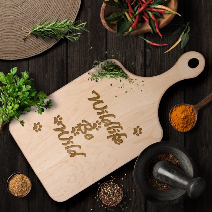 Wildlife Be Wild Cutting Board