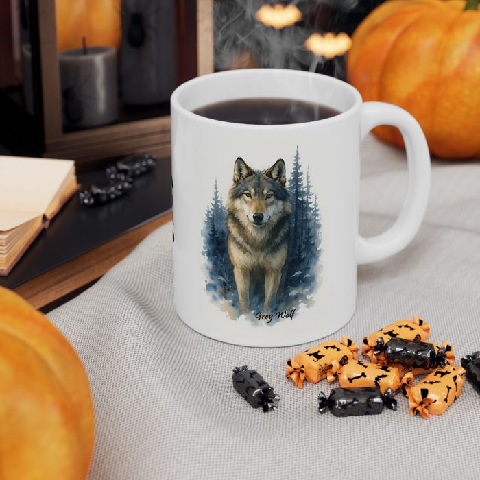 Wildlife Be Wild - Grey Wolf Coffee Mug