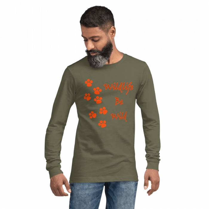 Wildlife Be Wild Long Sleeve Shirt