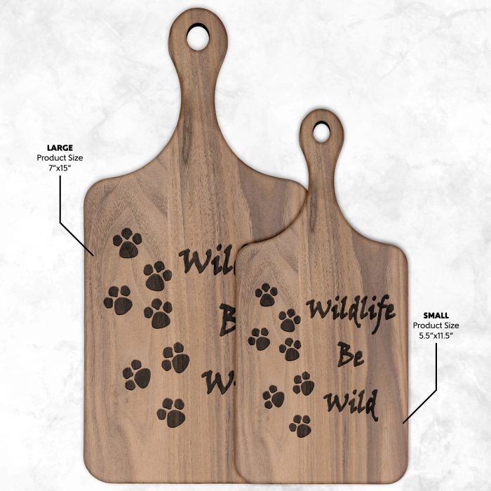Wildlife Be Wild Cutting Board
